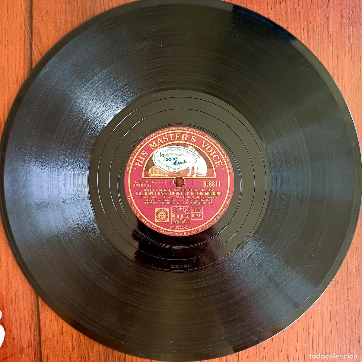 Discos de pizarra: Lote de 16 discos de pizarra de jazz, swing, blues... - Foto 2