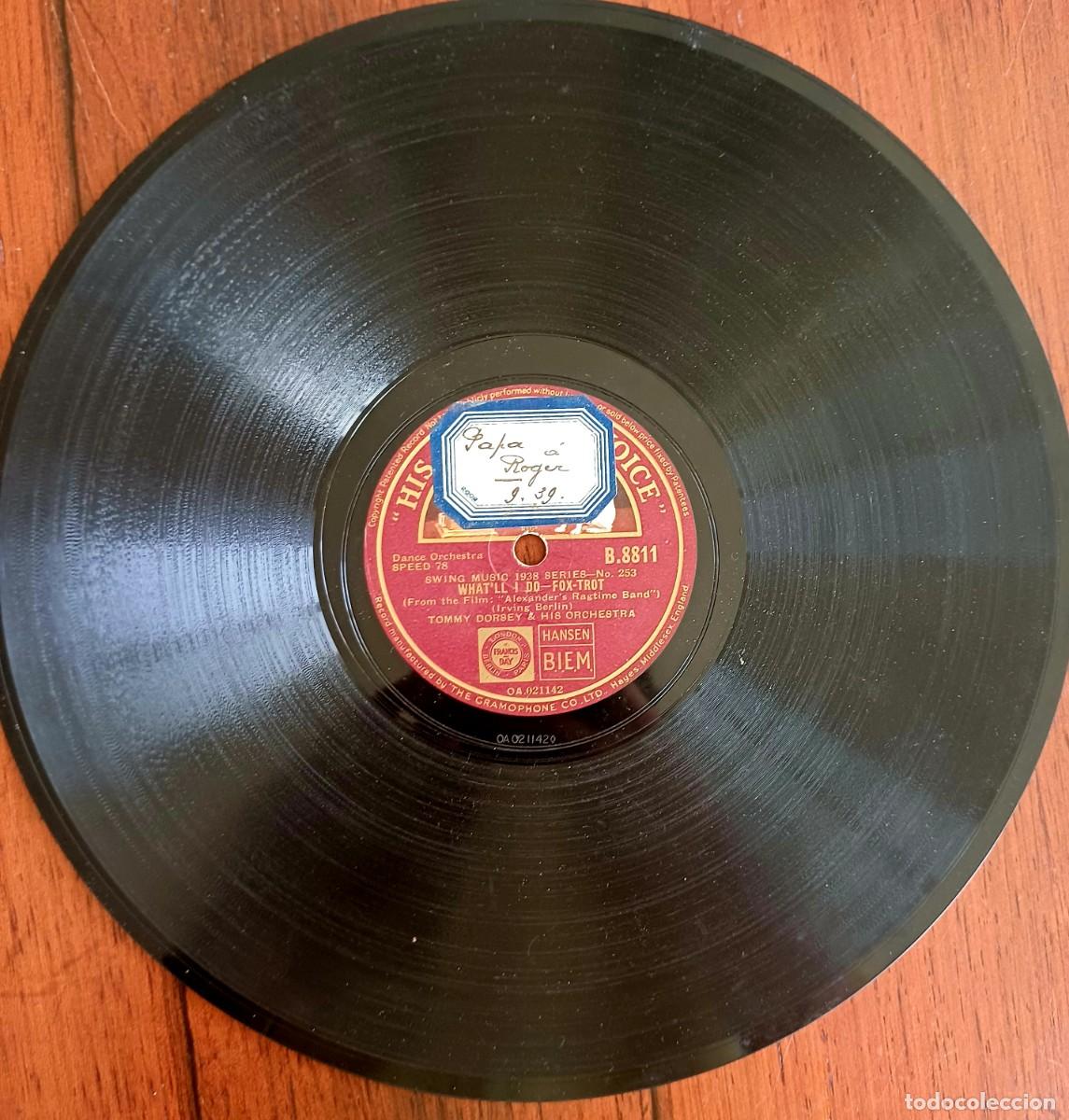 Discos de pizarra: Lote de 16 discos de pizarra de jazz, swing, blues... - Foto 3