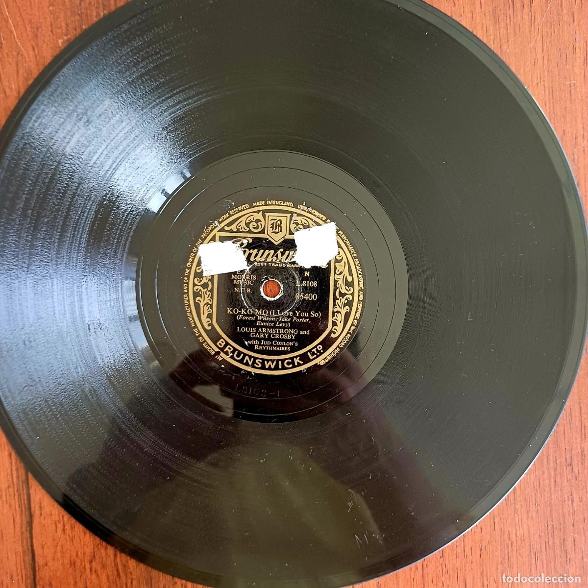 Discos de pizarra: Lote de 16 discos de pizarra de jazz, swing, blues... - Foto 10
