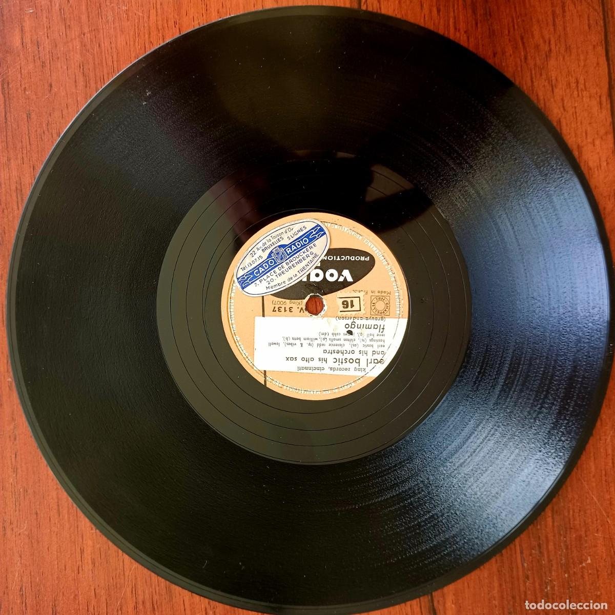 Discos de pizarra: Lote de 16 discos de pizarra de jazz, swing, blues... - Foto 13