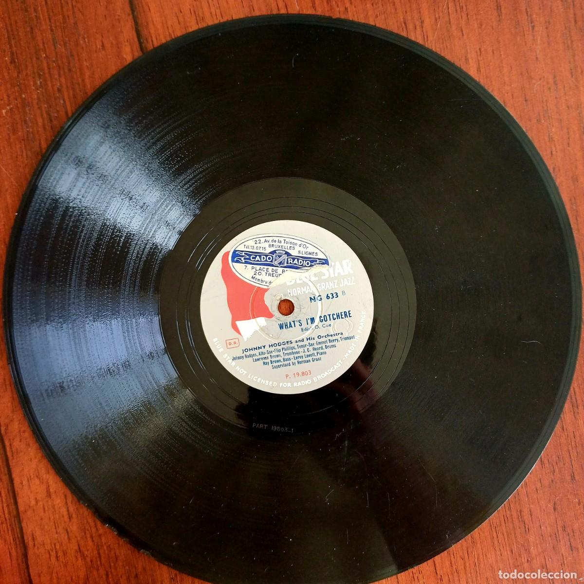 Discos de pizarra: Lote de 16 discos de pizarra de jazz, swing, blues... - Foto 14