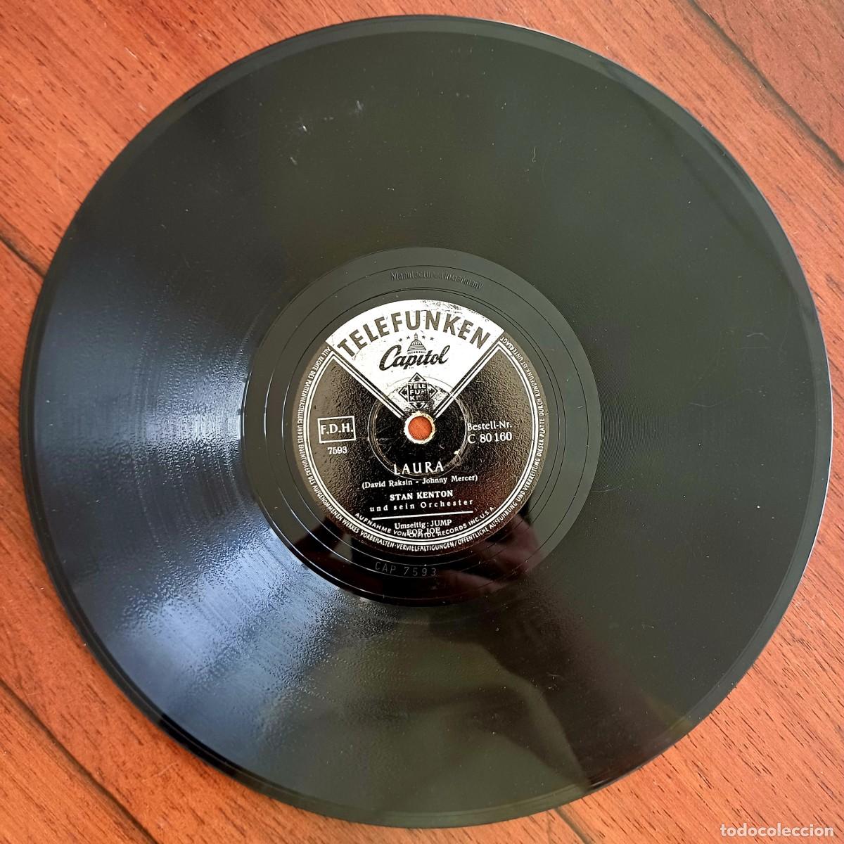 Discos de pizarra: Lote de 16 discos de pizarra de jazz, swing, blues... - Foto 29