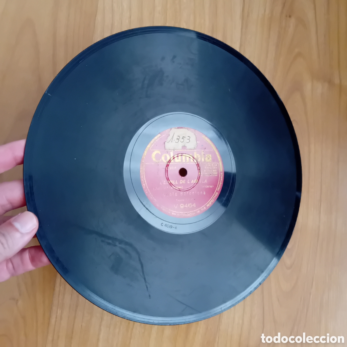 Discos de pizarra: COBLA BARCELONA. LESPILL DE LAGULLA. QUAN ELS ULLS PARLEN - Foto 6