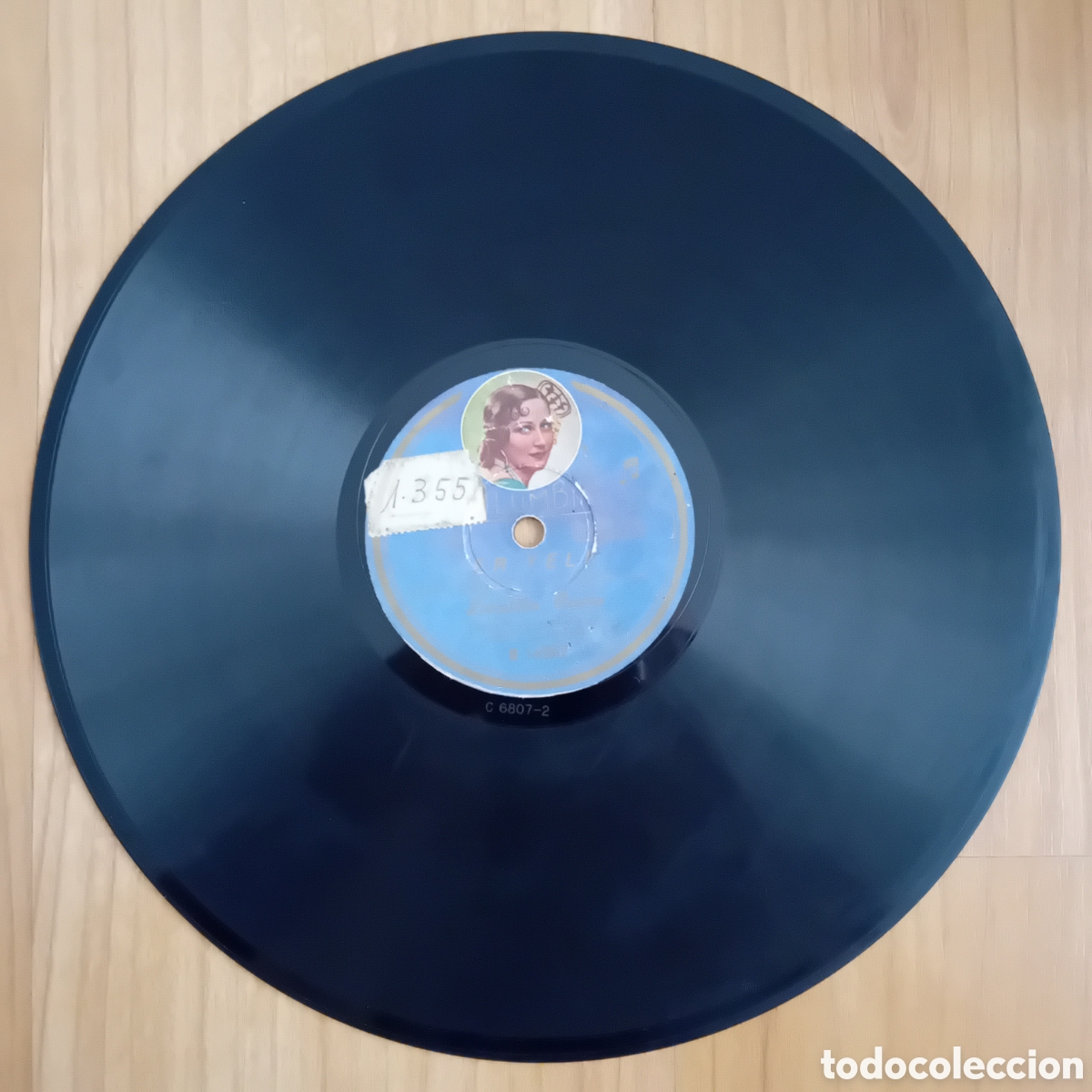 Discos de pizarra: ESTRELLITA CASTRO. SEVILLANAS DE LA MODA. ER YELI