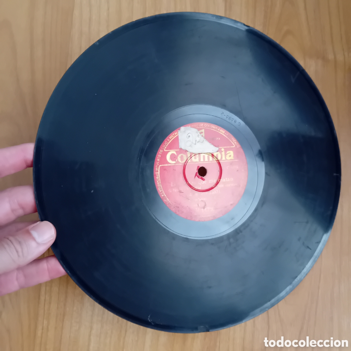 Discos de pizarra: PEDRO TEROL. LOS OJITOS QUE ME MATAN. CUANTO TE AMO - Foto 6