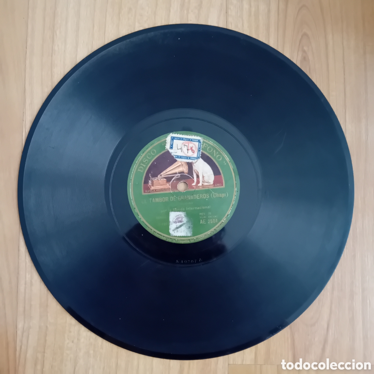 Discos de pizarra: EL TAMBOR DE GRANADEROS. EL GATO MONTES - Foto 4