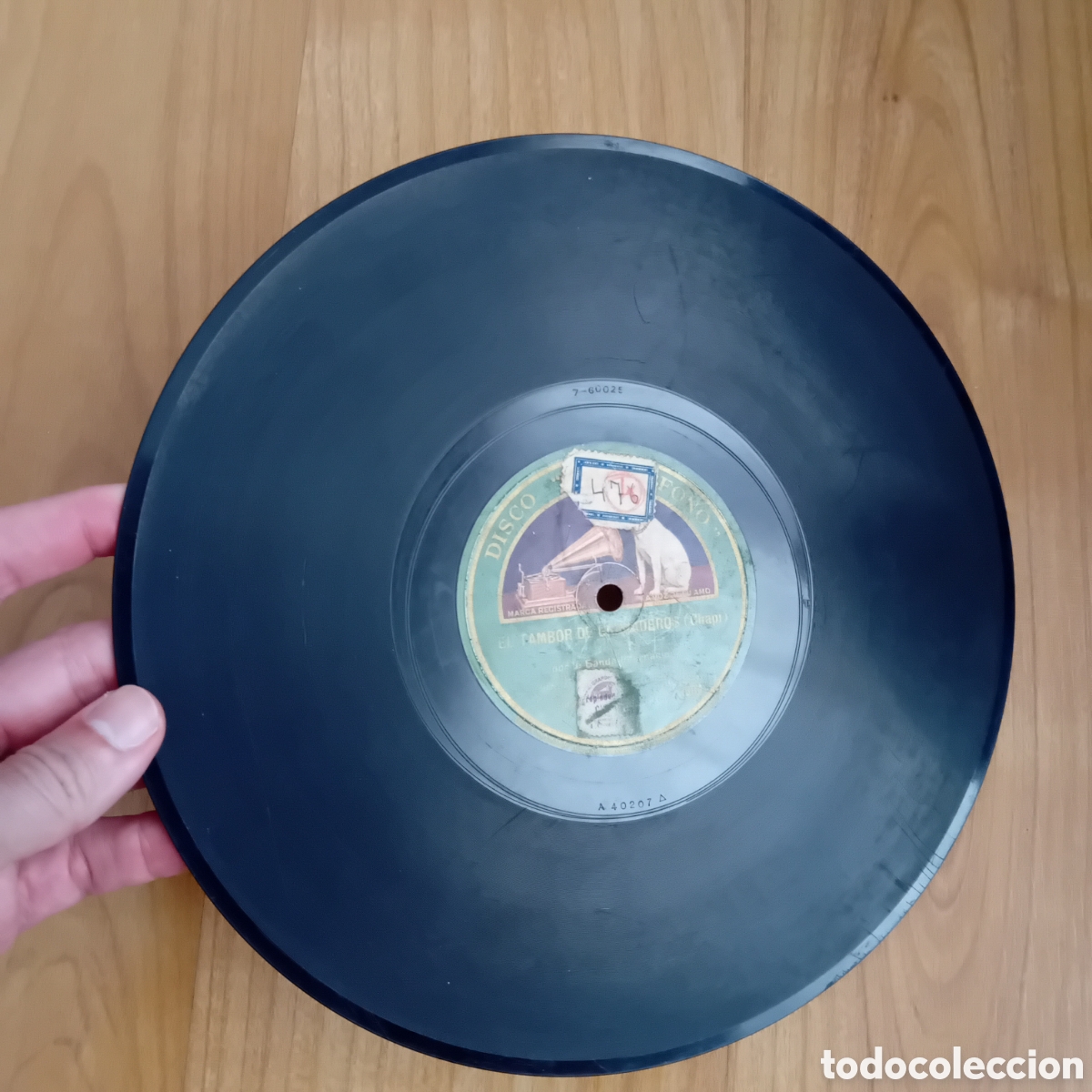 Discos de pizarra: EL TAMBOR DE GRANADEROS. EL GATO MONTES - Foto 7