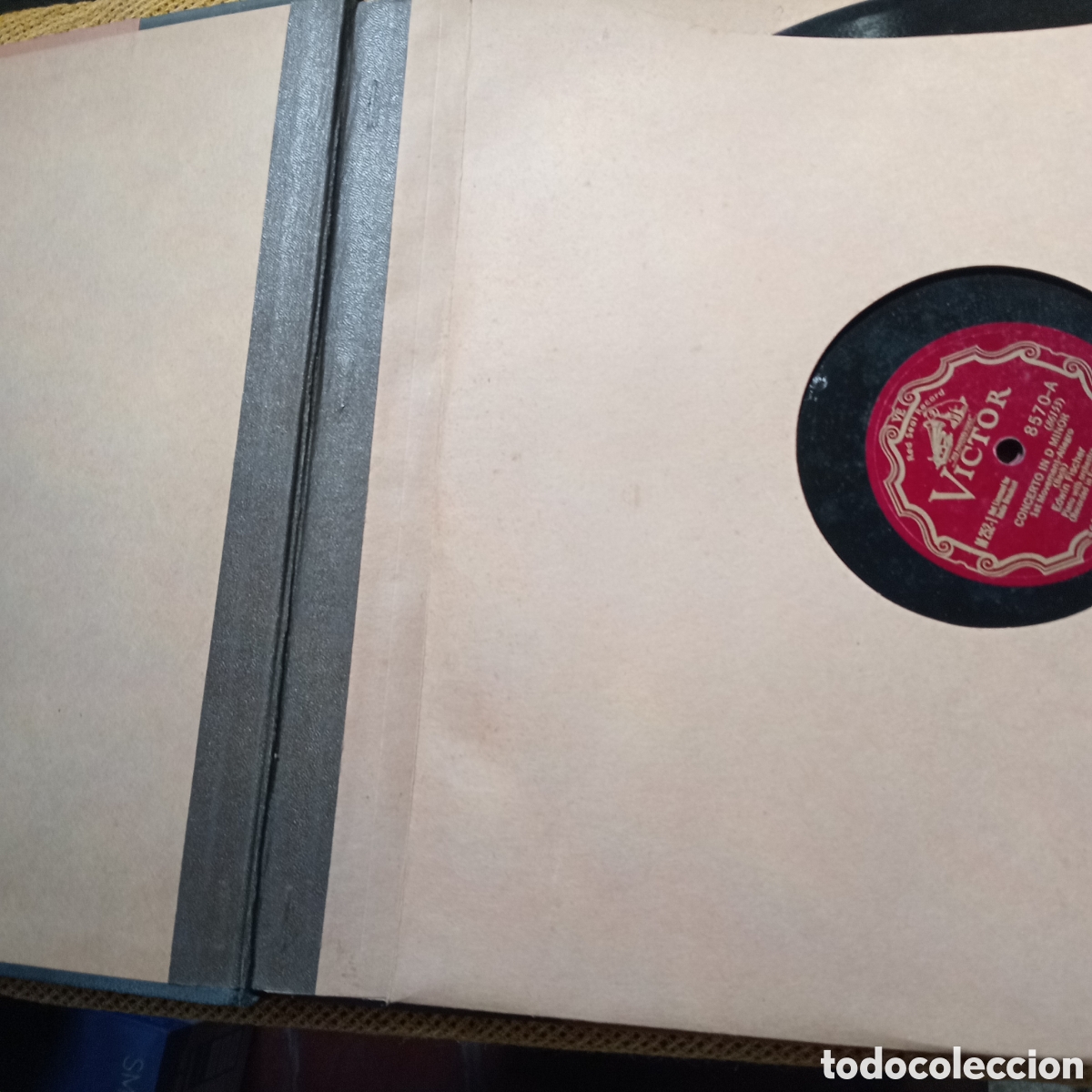 Discos de pizarra: BACH CONCWRTO IN D MINOR - Foto 2
