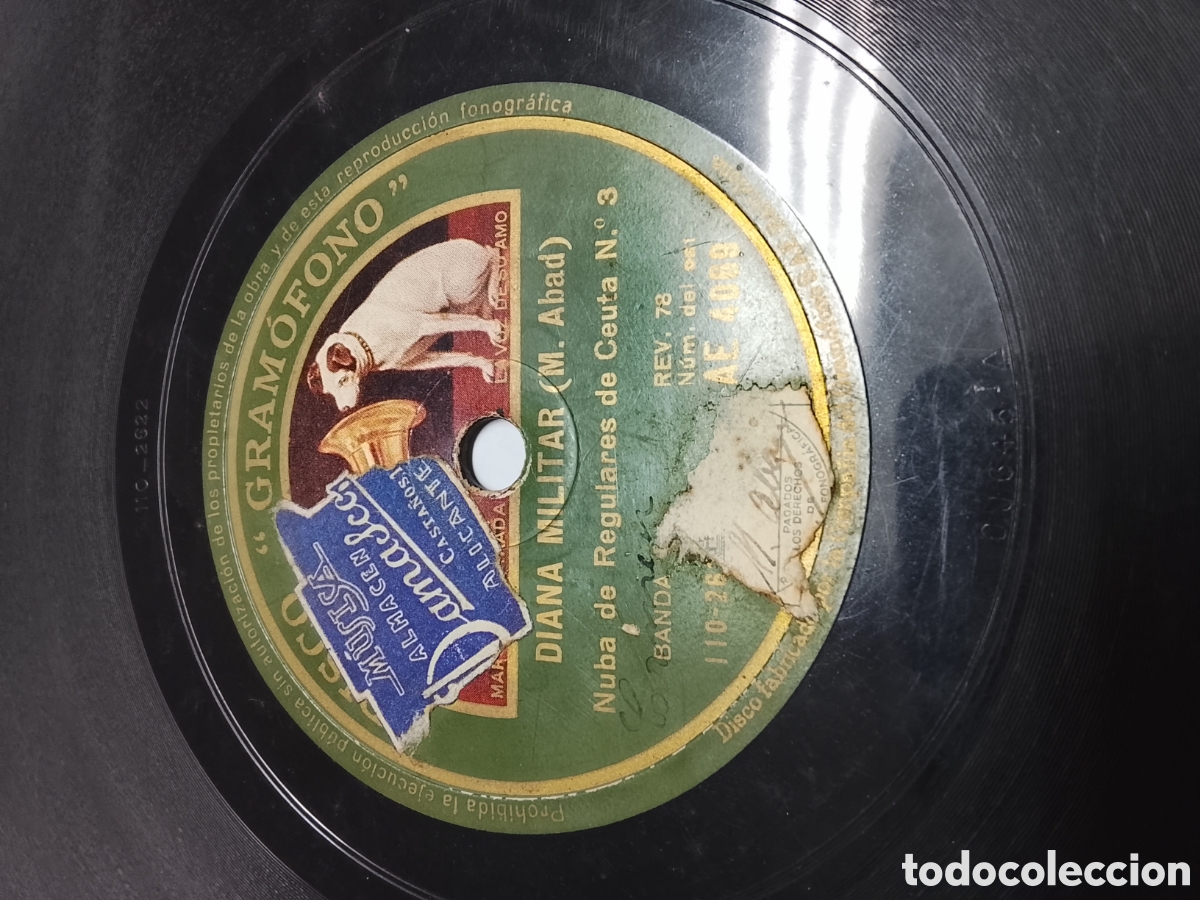 Discos de pizarra: Disco de pizarra Diana militar