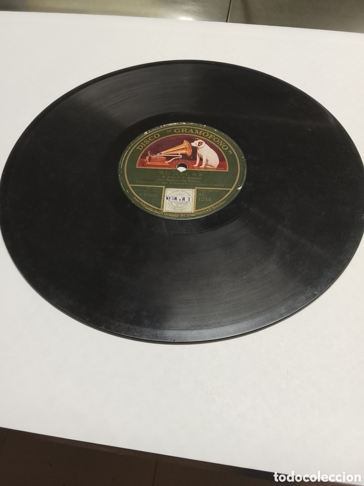 Discos de pizarra: Disco de pizarra mu&ntilde;ecas Ramoncita Rovira - Foto 4