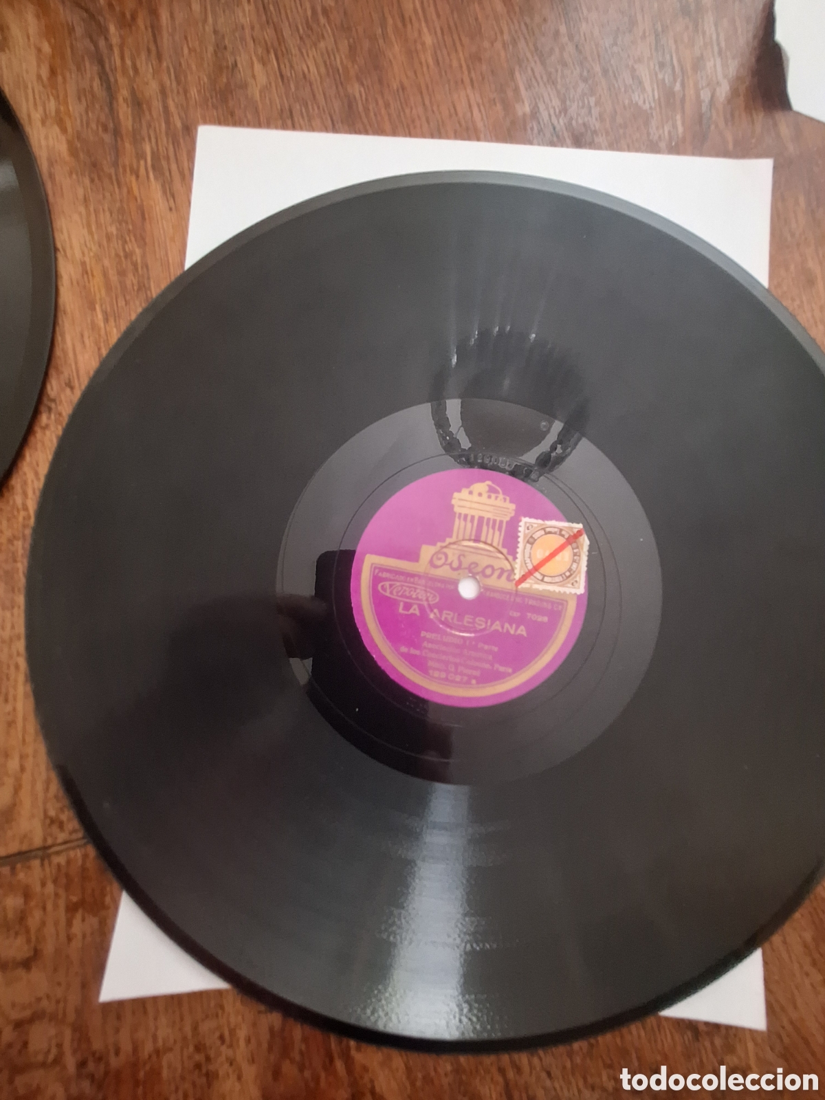 Discos de pizarra: 78 RPM LOTE DOS DISCOS - Foto 5
