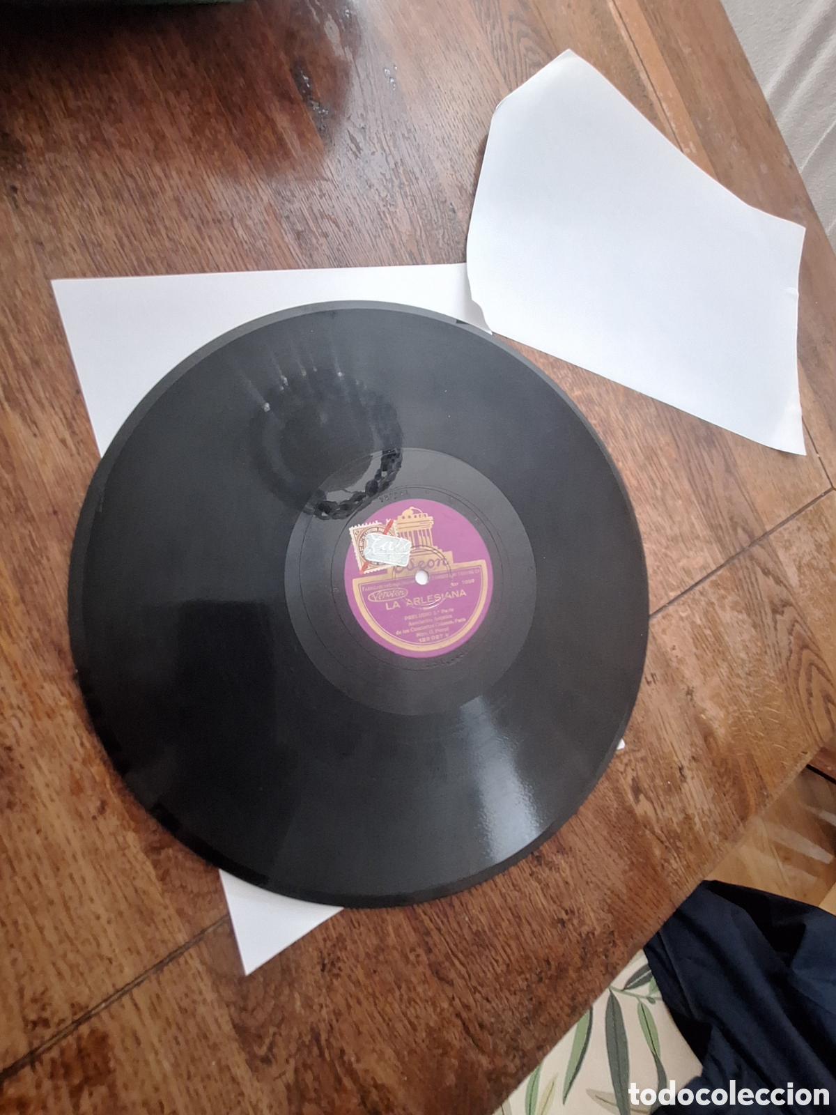 Discos de pizarra: 78 RPM LOTE DOS DISCOS - Foto 6