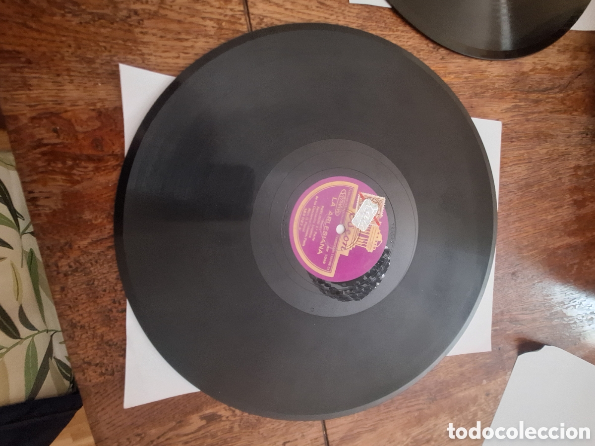 Discos de pizarra: 78 RPM LOTE DOS DISCOS - Foto 7
