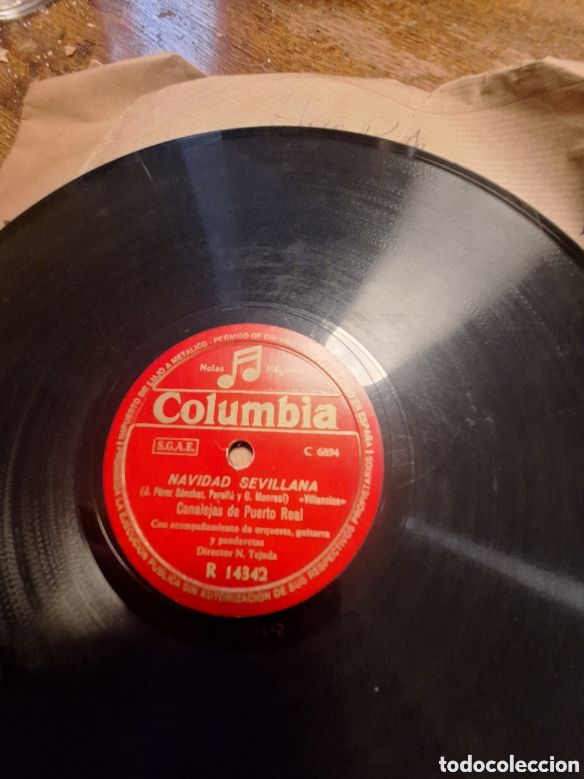 Discos de pizarra: LOTE 78 RPM FLAMENCO - Foto 3