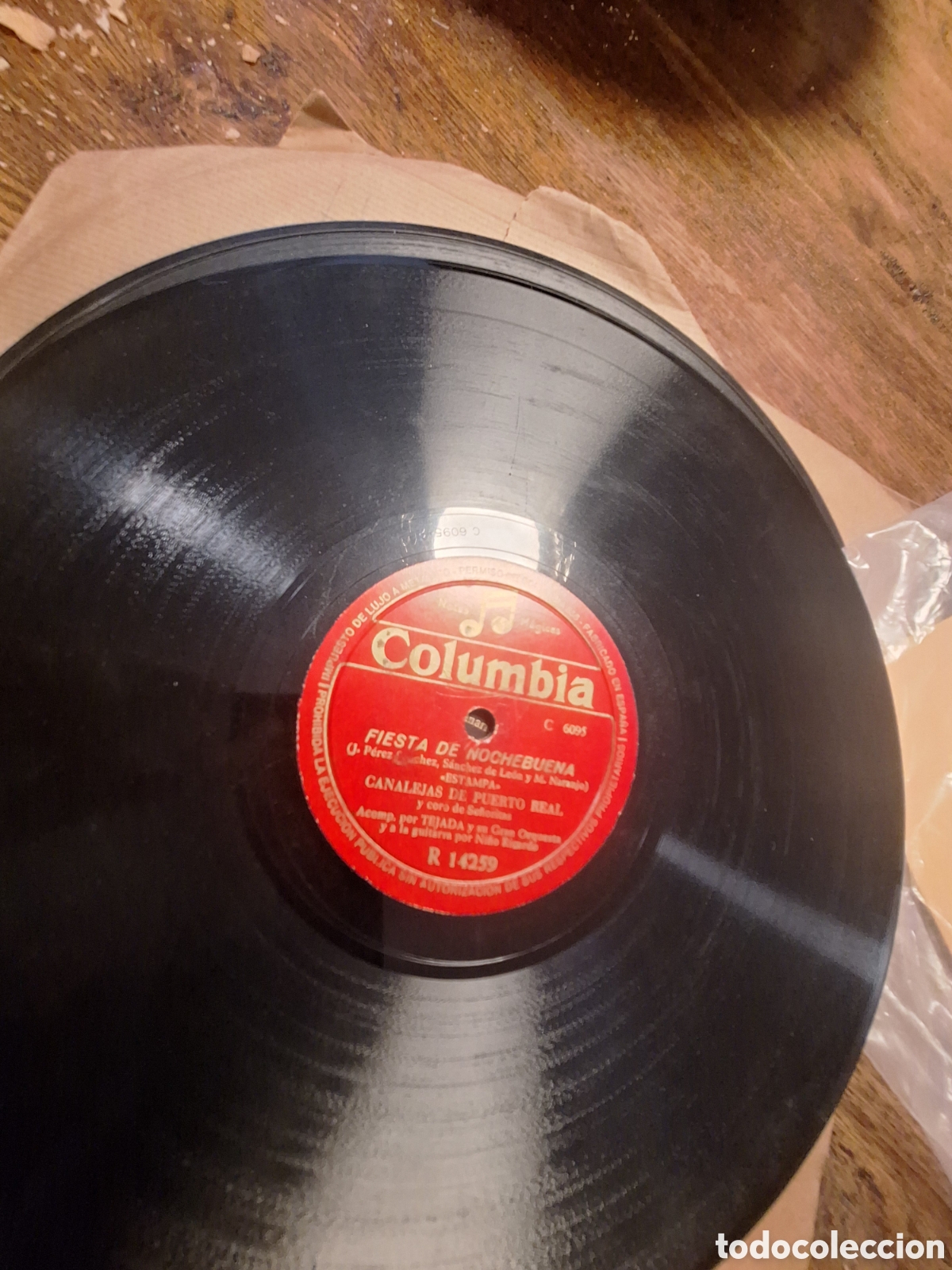 Discos de pizarra: LOTE 78 RPM FLAMENCO - Foto 5