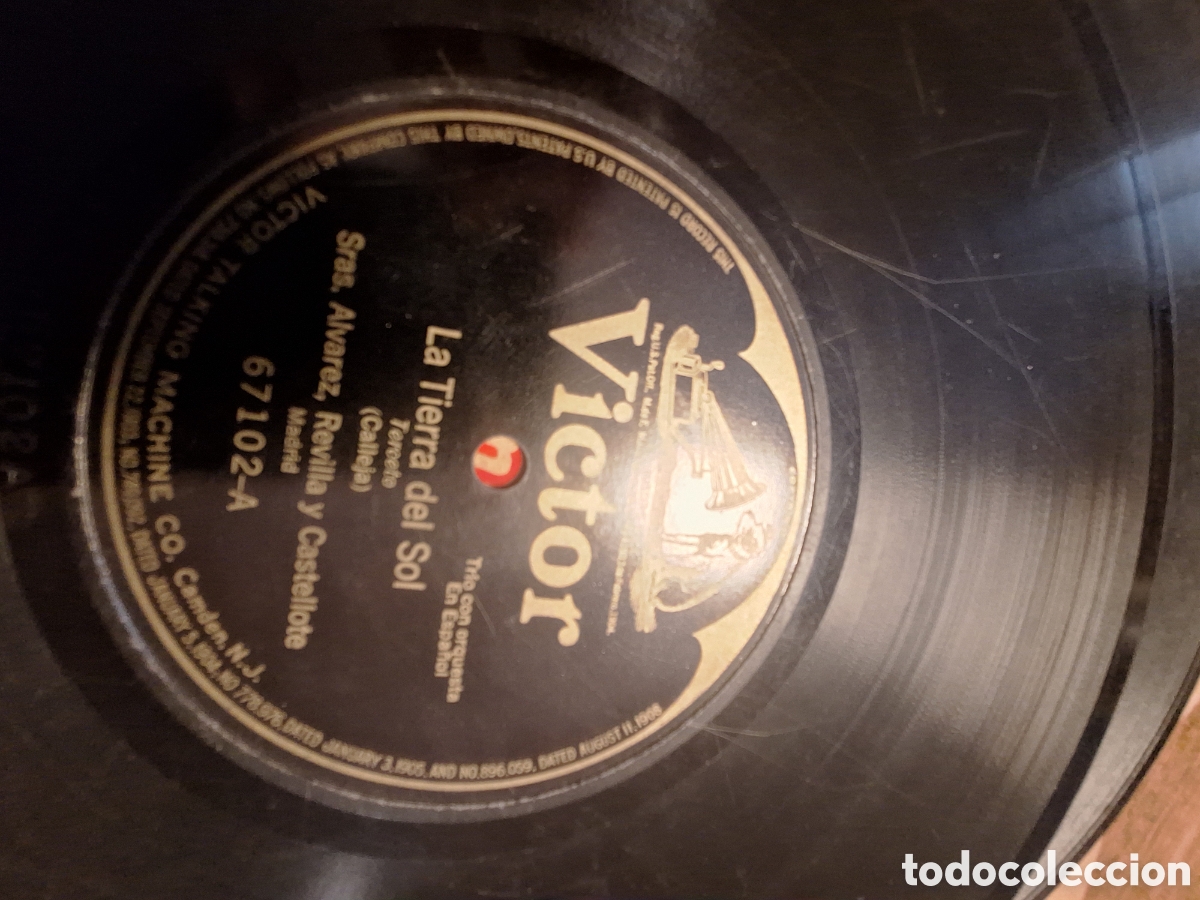 Discos de pizarra: LOTE 78 RPM FLAMENCO - Foto 7