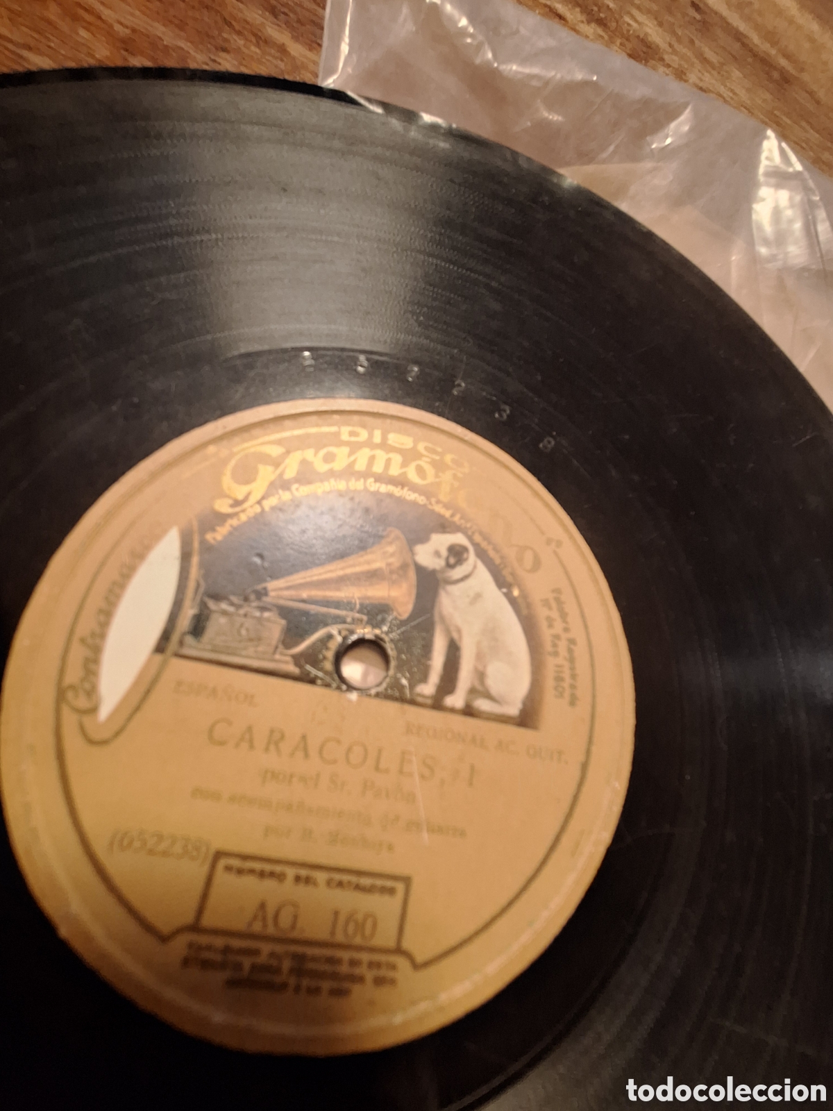 Discos de pizarra: LOTE 78 RPM FLAMENCO - Foto 10