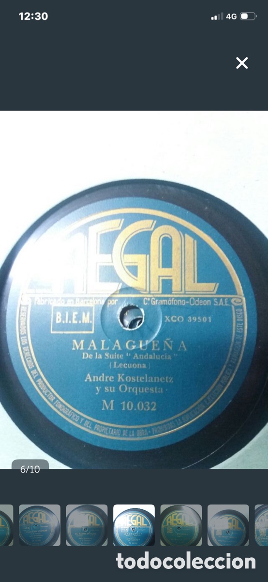 Discos de pizarra: Discos de pizarra antiguos se vende lote - Foto 6