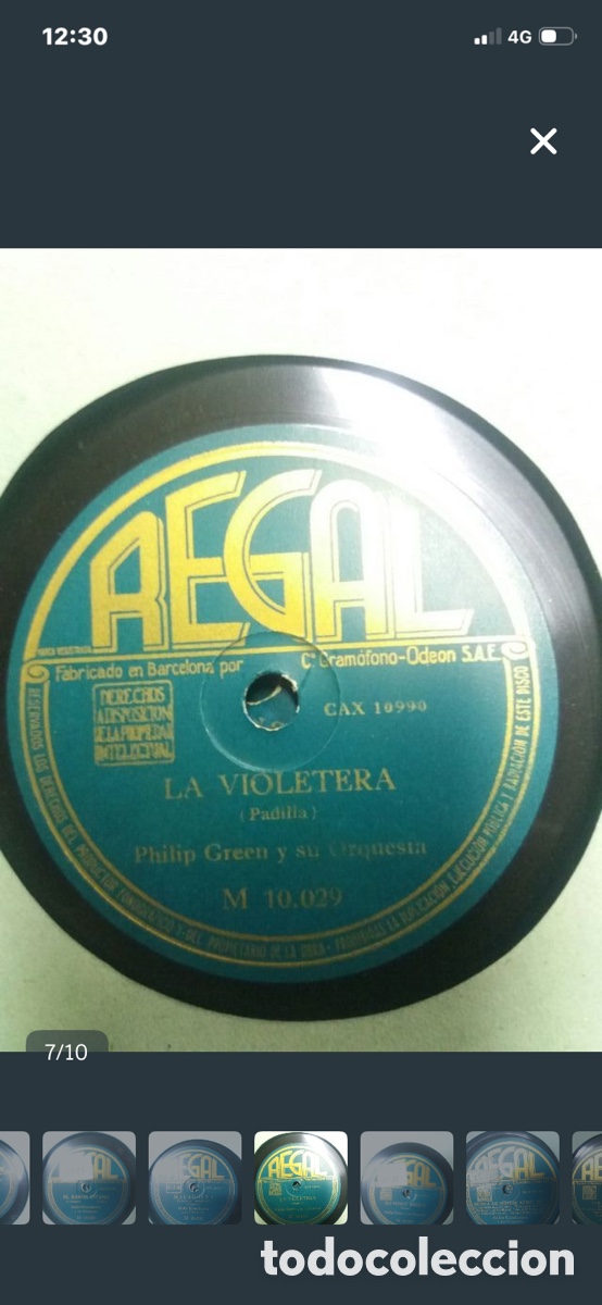 Discos de pizarra: Discos de pizarra antiguos se vende lote - Foto 7