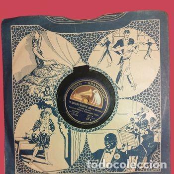 Disques en gomme-laque: DISCO DE PIZARRA 78 rpm- EDUARDO BRITO Y CUBANAKAN ORCH. -CAPULLITO DE ALELI