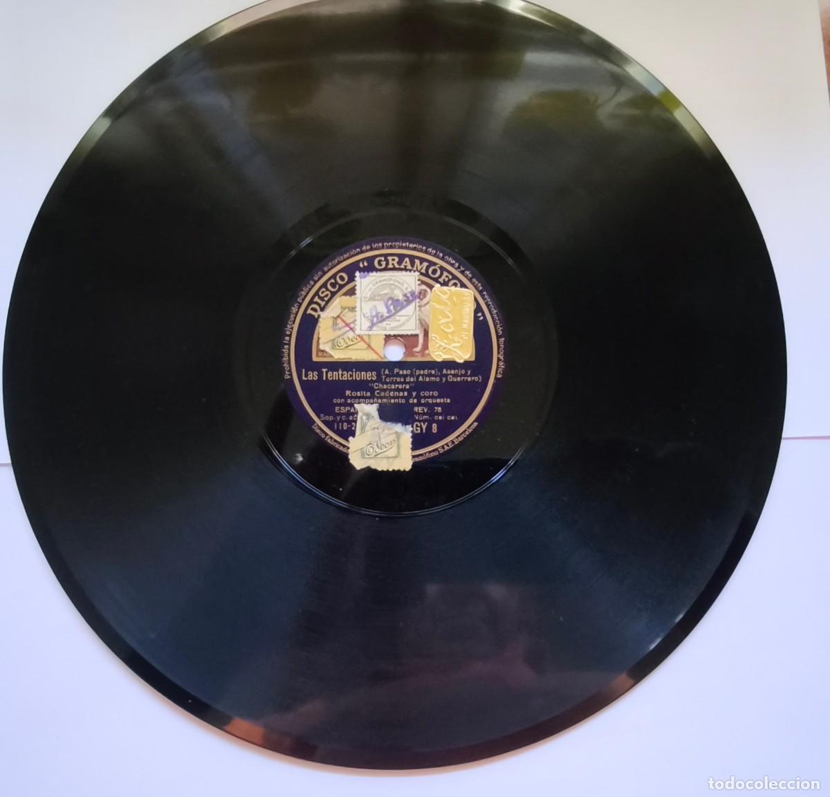 Discos de pizarra: DISCOS DE PIZARRA GRAMOFONO Y ODEON - Foto 11