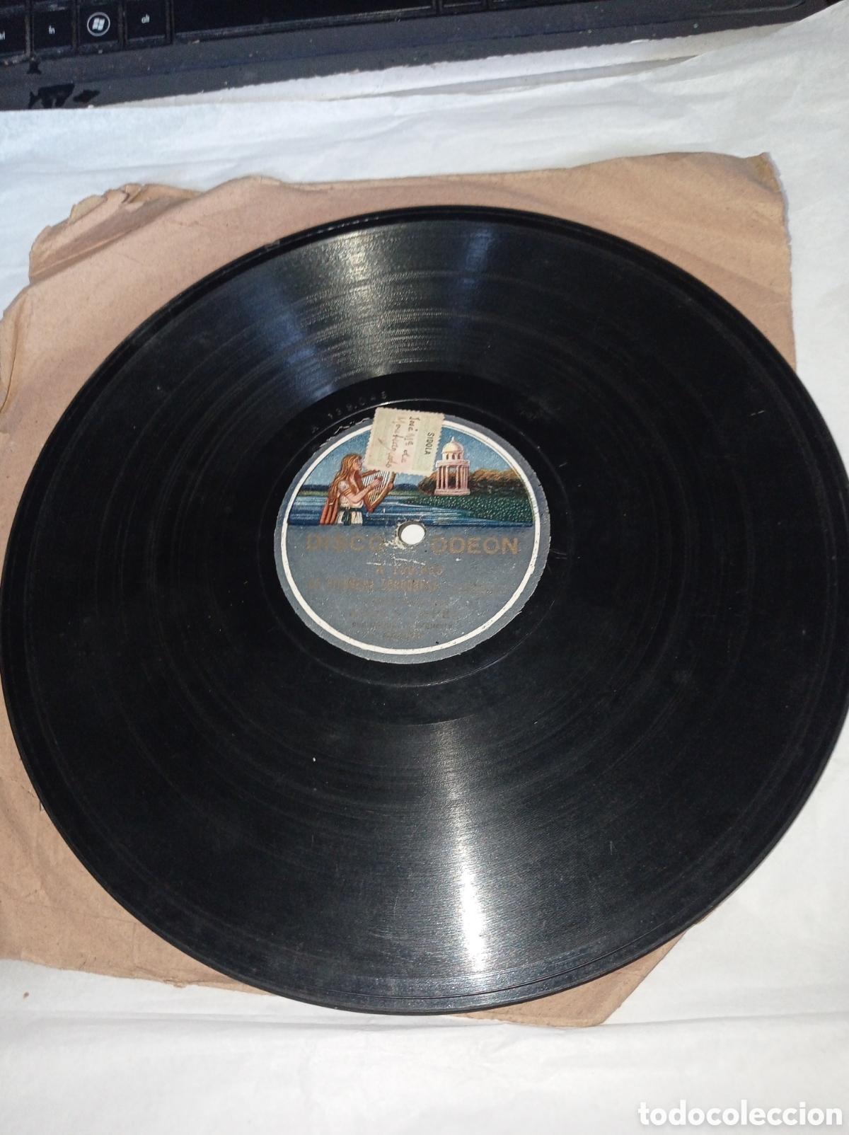 Discos de pizarra: Disco pizarra antiguo - Foto 2
