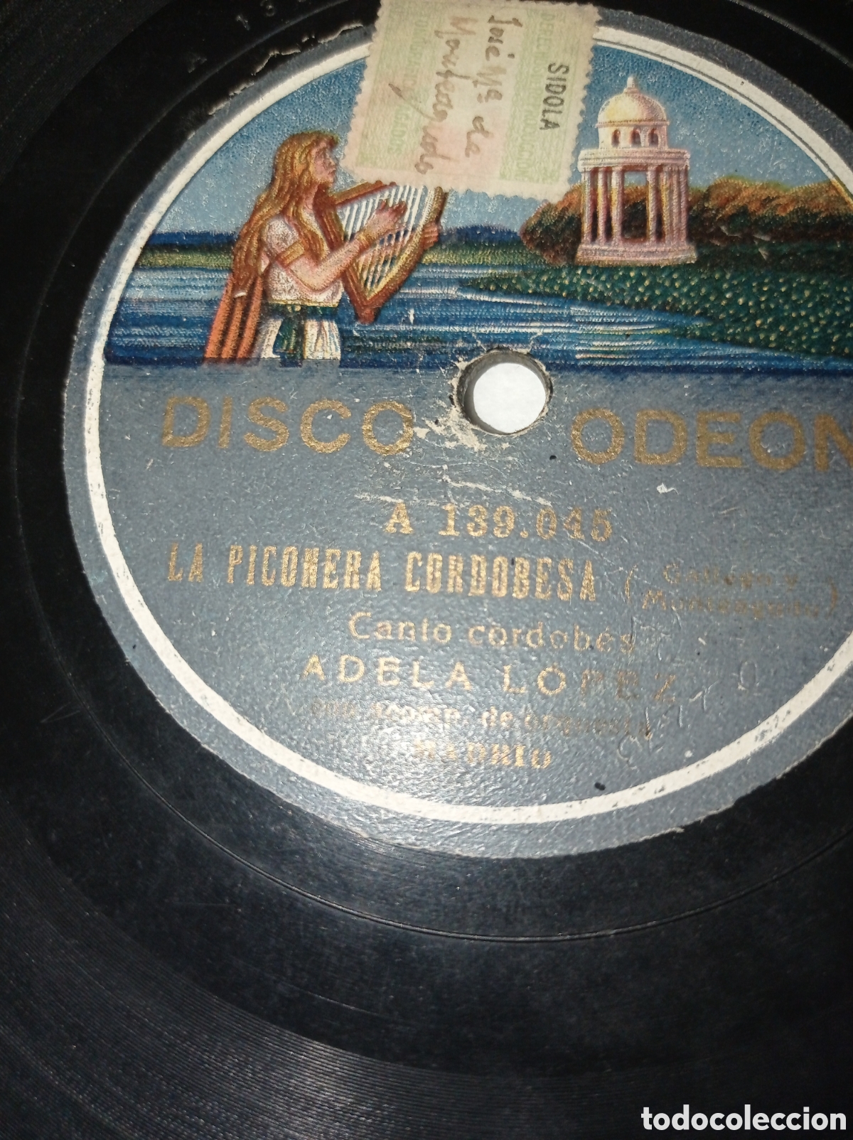 Discos de pizarra: Disco pizarra antiguo - Foto 3