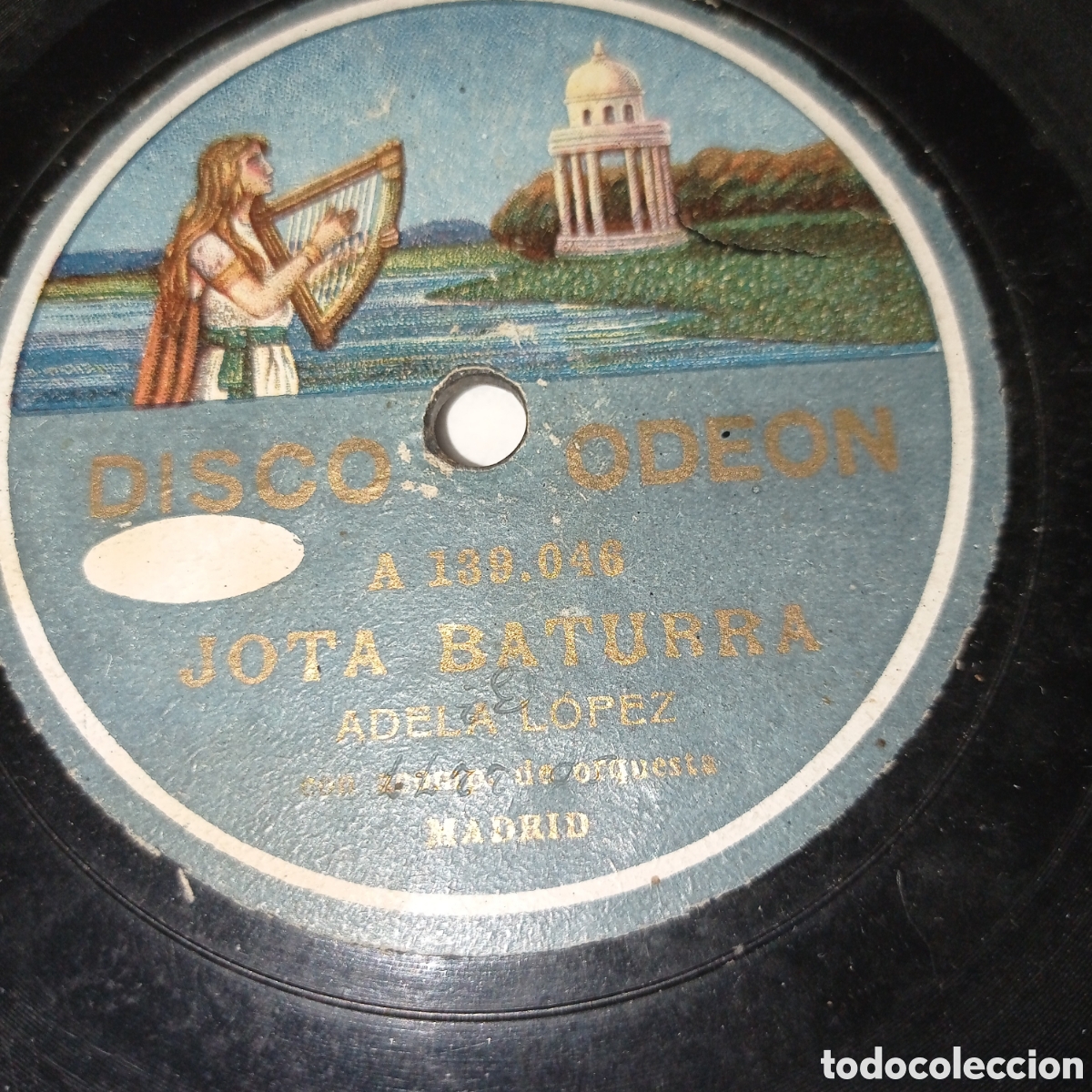 Discos de pizarra: Disco pizarra antiguo - Foto 4