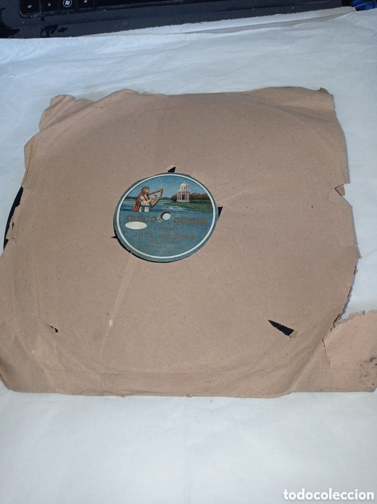 Discos de pizarra: Disco pizarra antiguo - Foto 1
