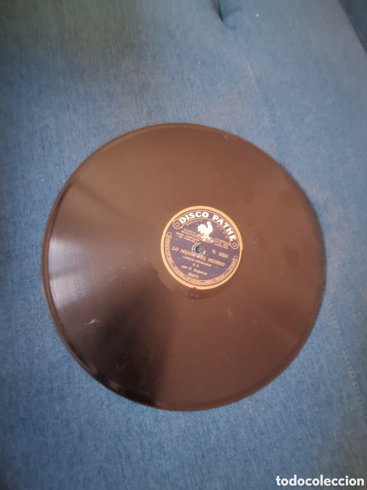 Discos de pizarra: Disco de pizarra Fernando Arganza - Foto 2
