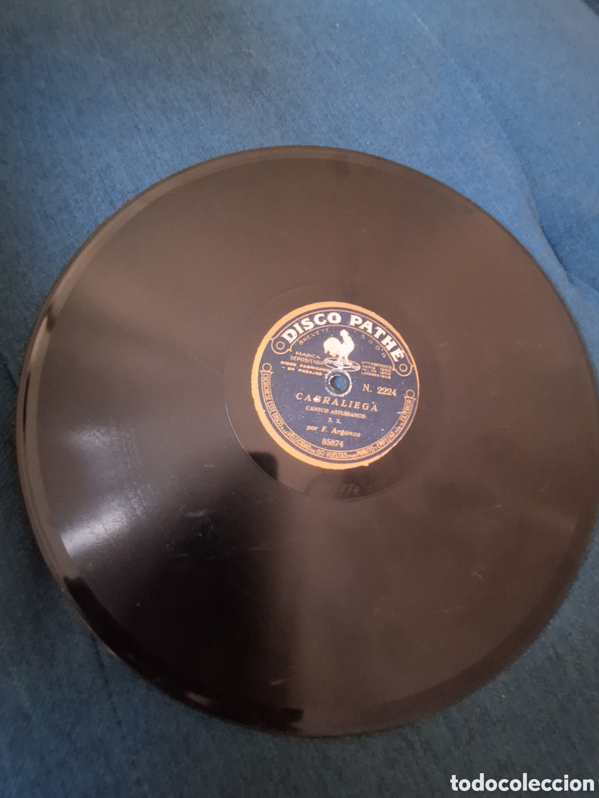Discos de pizarra: Disco de pizarra Fernando Arganza - Foto 4