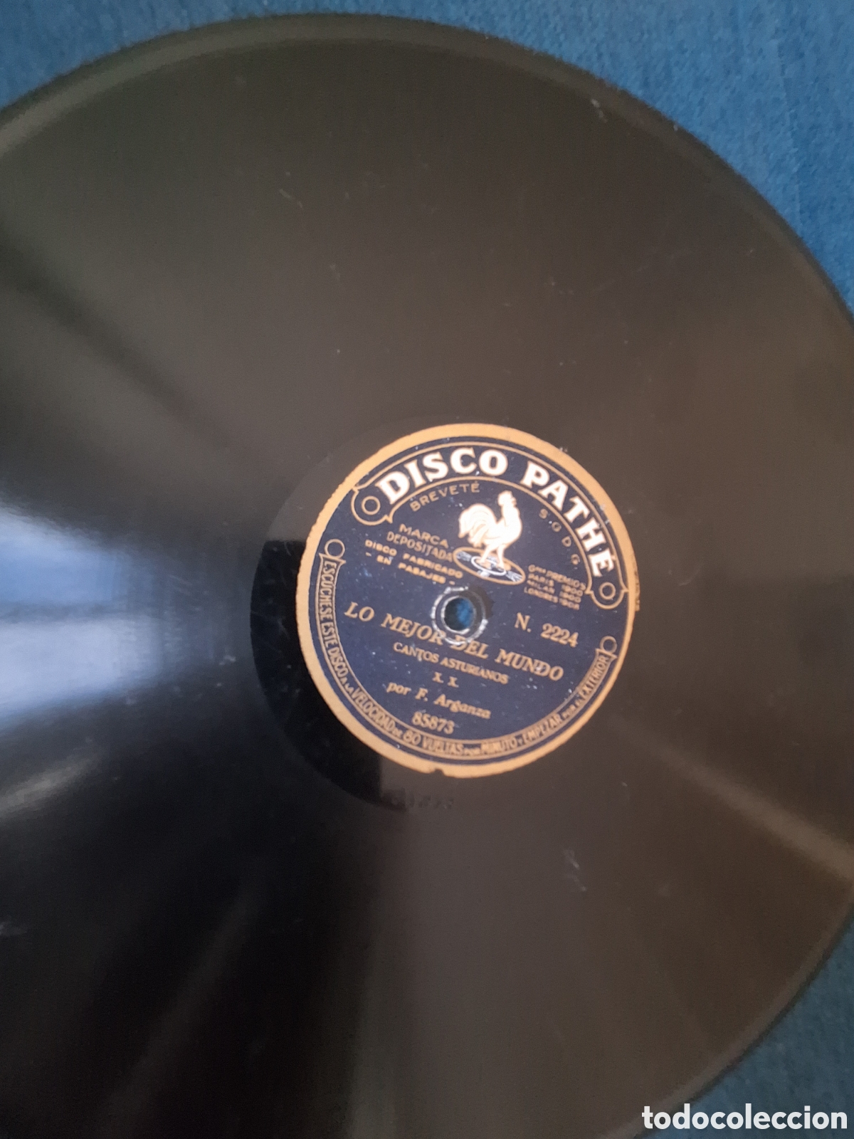 Shellac Records: Disco de pizarra Fernando Arganza