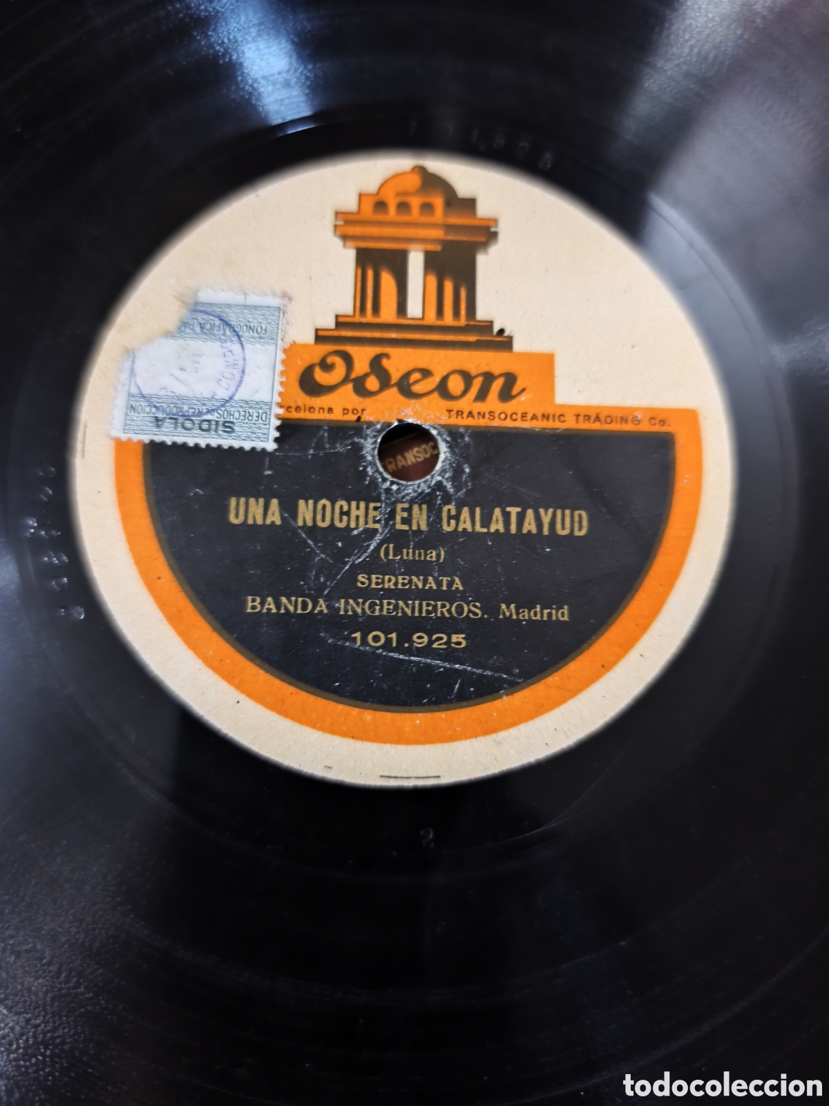 Discos de pizarra: Disco de pizarra una noche en Calatayud - Foto 4