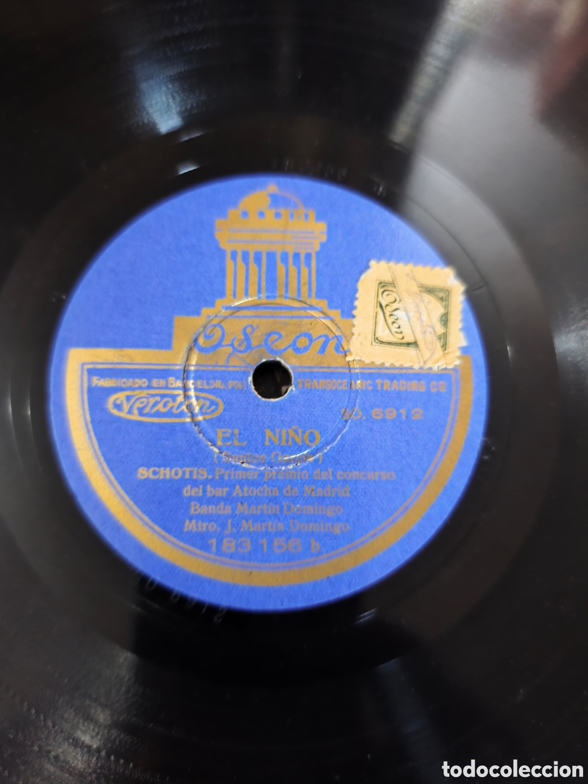 Discos de pizarra: Disco de pizarra rosarillo de Triana - Foto 3