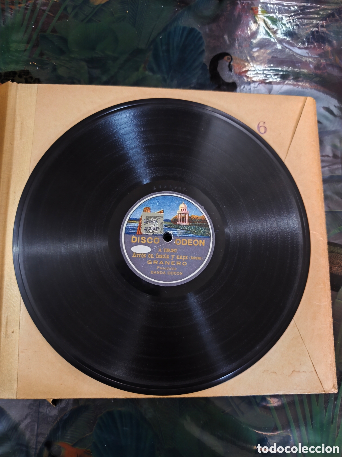 Discos de pizarra: Disco de pizarra odeon - Foto 2