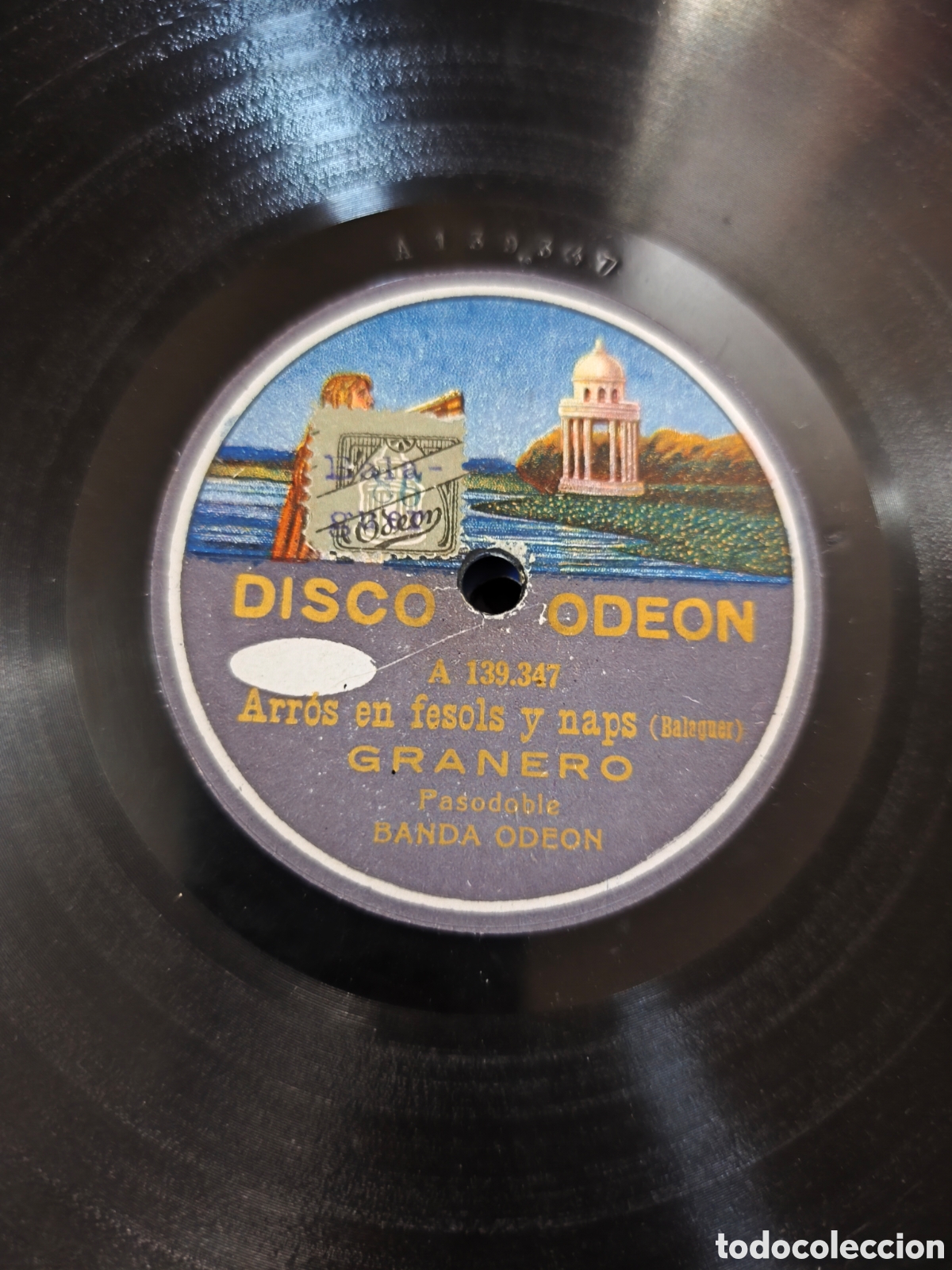 Discos de pizarra: Disco de pizarra odeon - Foto 3