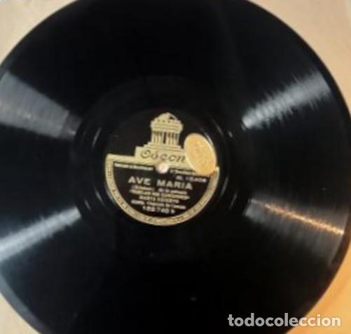 Discos de pizarra: 10&rdquo; MARTA EGGERTH - Serenata / Ave Maria - Odeon 183.746 (EX) - Foto 2