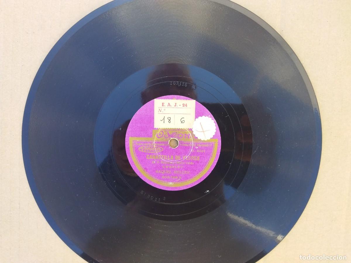 Discos de pizarra: disco de pizarra de raquel meller CANASTILLA DE FLORES- YPRIETITA MIA 203128