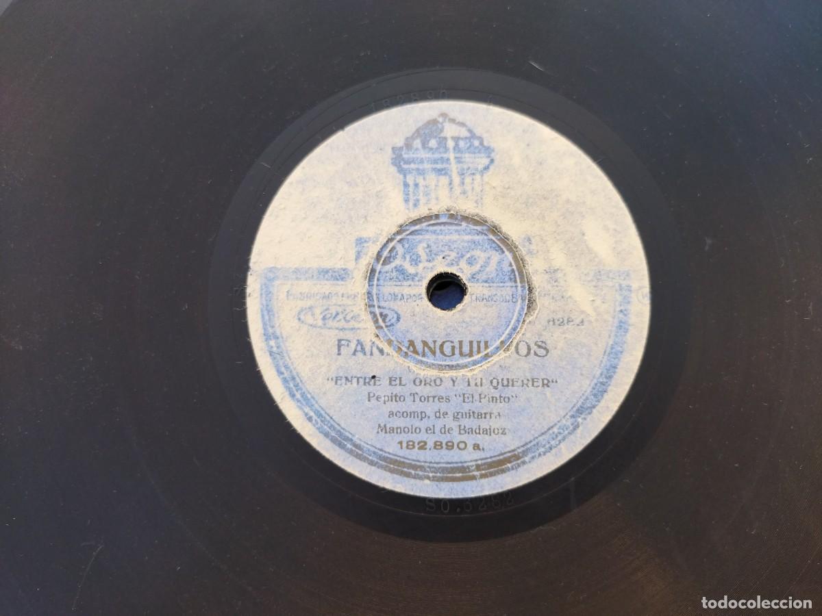 Discos de pizarra: disco de pizarra de pepito torres el pinto FANDANGUILLOS manolo el de badajoz 182890