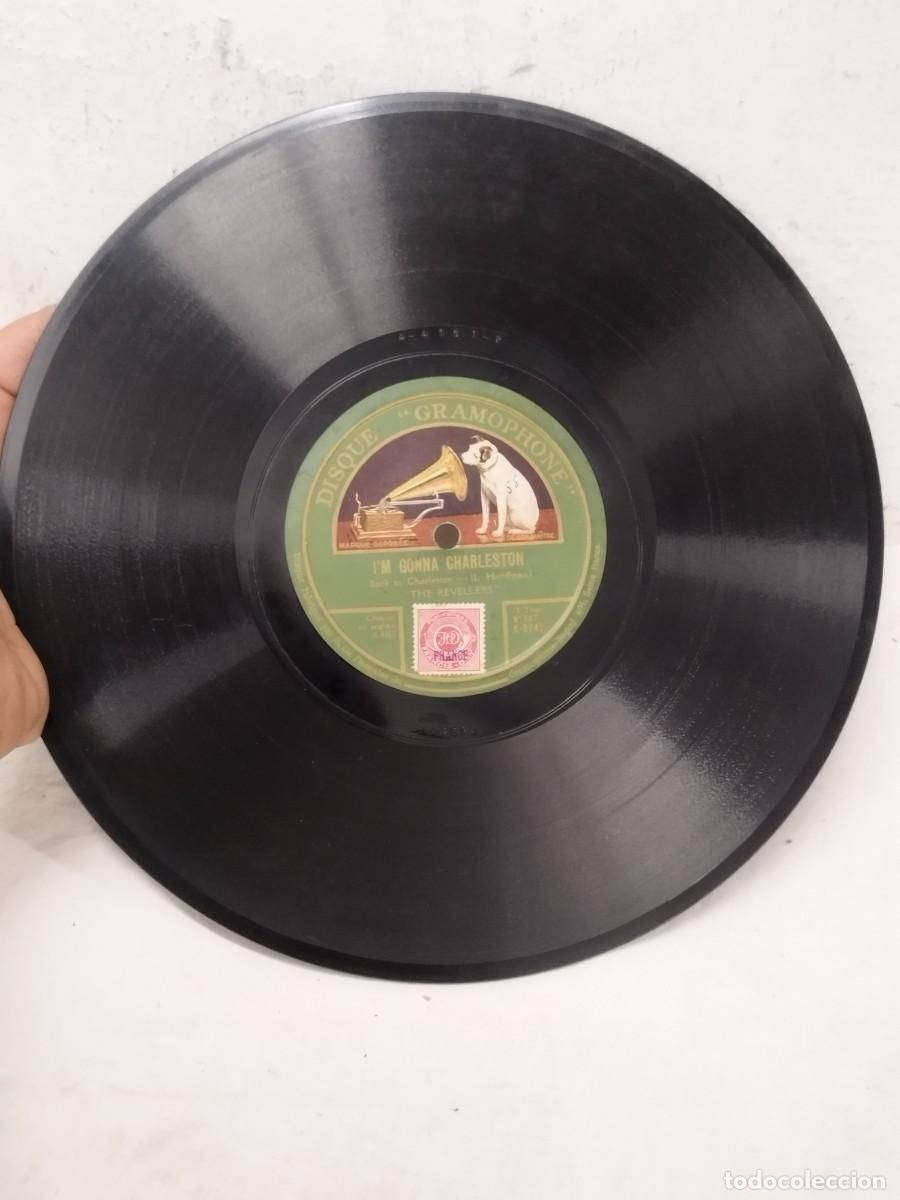 Discos de pizarra: Disco De Pizarra 78 RPM - The Revellers: I'm Gonna Charleston Back To Charleston.