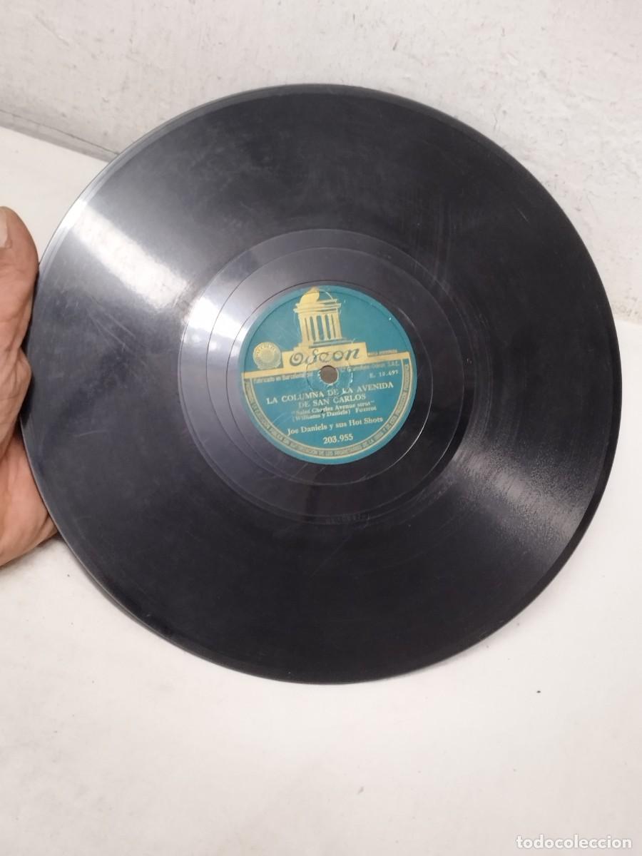 Discos de pizarra: Antiguo Disco Pizarra 78 RPM - Joe Daniels (Drum Boogie), Ode&oacute;n Y Varios.
