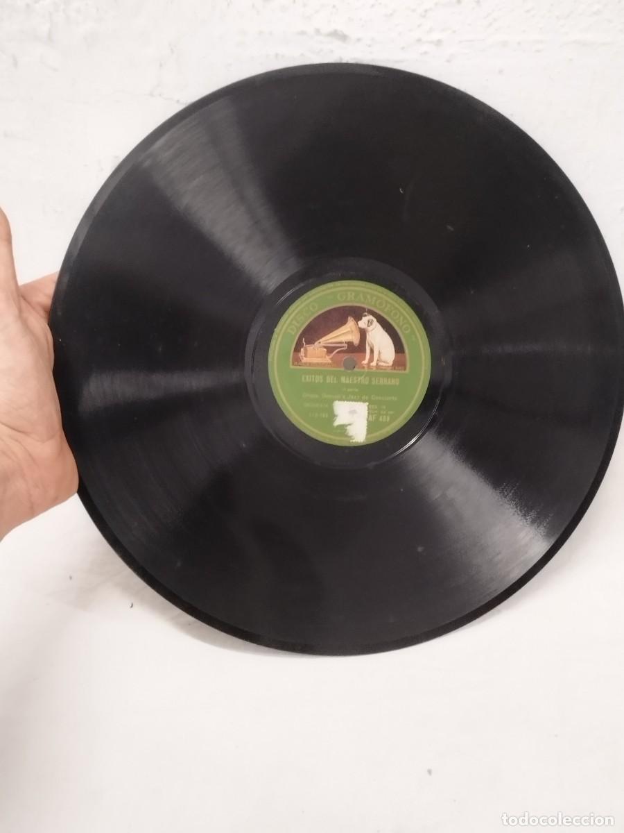 Discos de pizarra: Antiguo Disco De Gram&oacute;fono &rdquo;La Voz De Su Amo&rdquo; &ndash; &Eacute;xitos Del Maestro Serrano (78 Rpm).