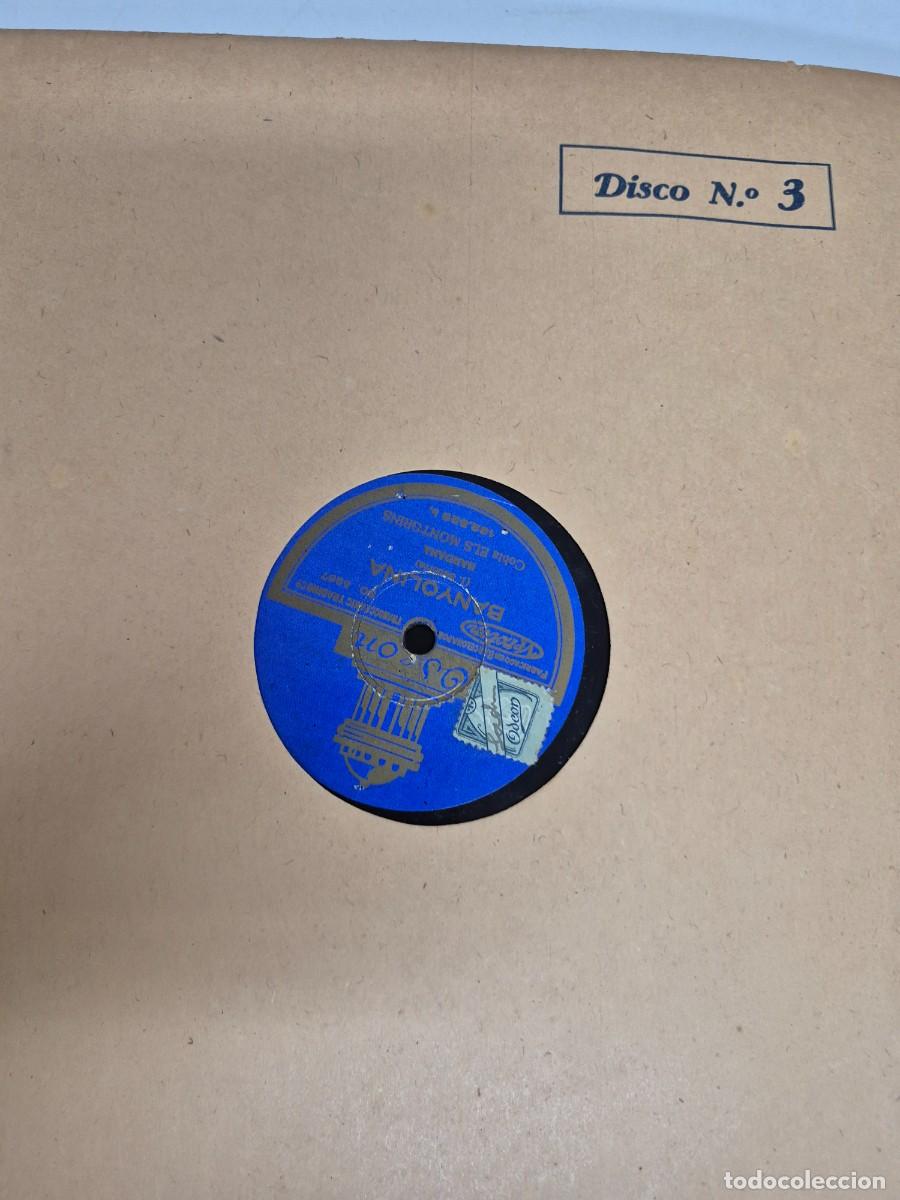 Discos de pizarra: &Aacute;lbum de Discos, Compa&ntilde;&iacute;a Discogr&aacute;fica Odeon - 12 Discos de Pizarra - Foto 4