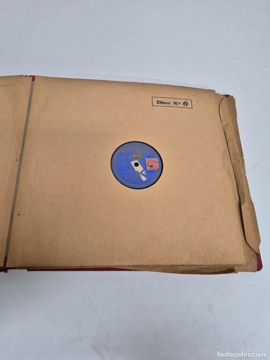 Discos de pizarra: &Aacute;lbum de Discos, Compa&ntilde;&iacute;a Discogr&aacute;fica Odeon - 12 Discos de Pizarra - Foto 11