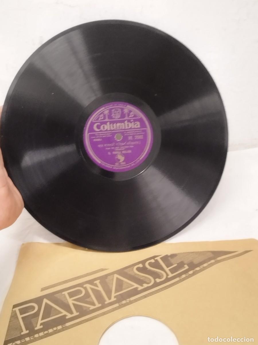 Discos de pizarra: Antiguo Disco Pizarra Pankaj Mullick - Ore Sabdhani Pathik (Columbia VE. 2502) India 78 RPM Shellac.