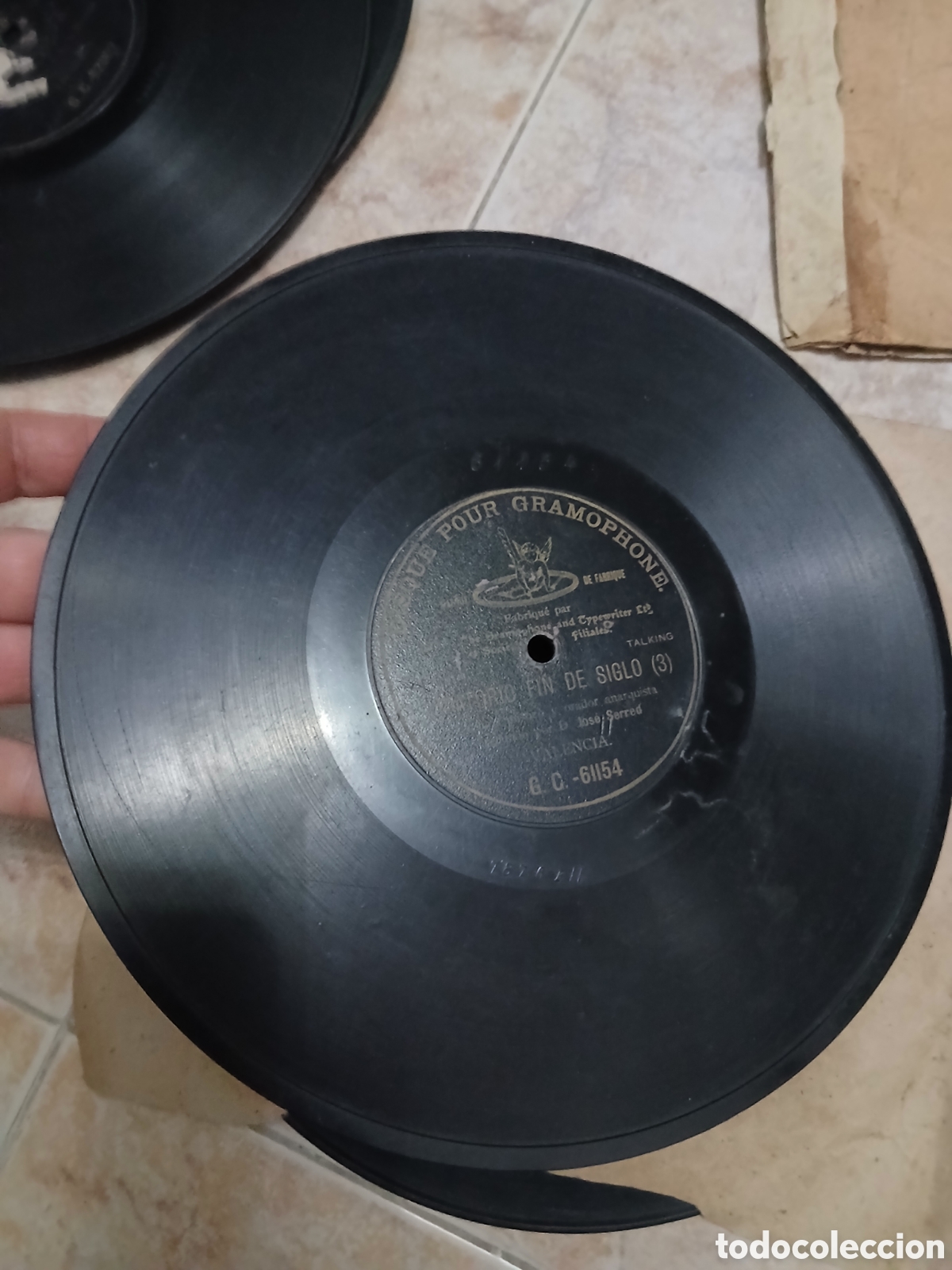Discos de pizarra: 3 Discos de Jos&eacute; Serred VALENCIA - Foto 2