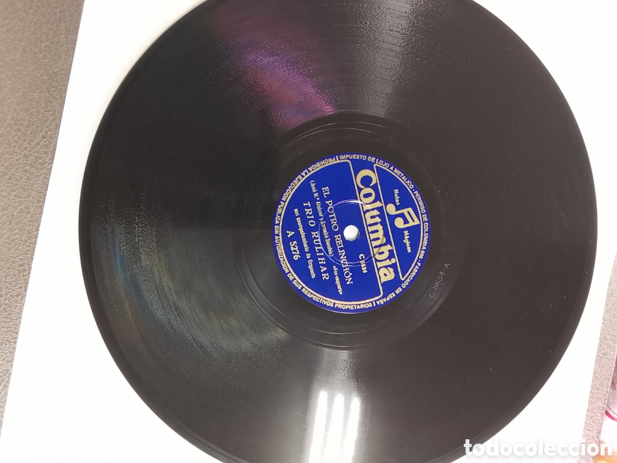 Discos de pizarra: Disco de pizarra gitano trianero - Foto 4