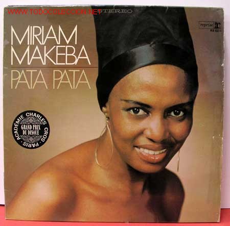 Discos de vinilo: MIRIAM MAKEBA (PATA PATA ) LP33 GERMANY - Foto 1