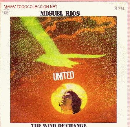 Discos de vinilo: MIGUEL RIOS     SINGLE UNITED - Foto 1