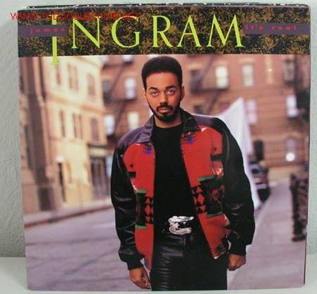 Discos de vinilo: JAMES INGRAM ( IT`S REAL ) 1989 - EEC LP33 WARNER BROS RECORDS - Foto 1